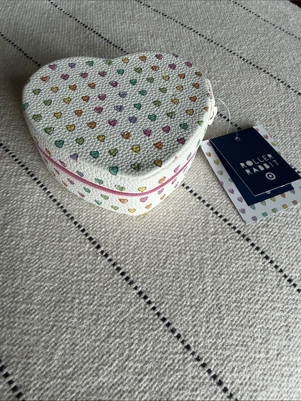 NWT Roller Rabbit x Target Zip-closure Jewelry Case